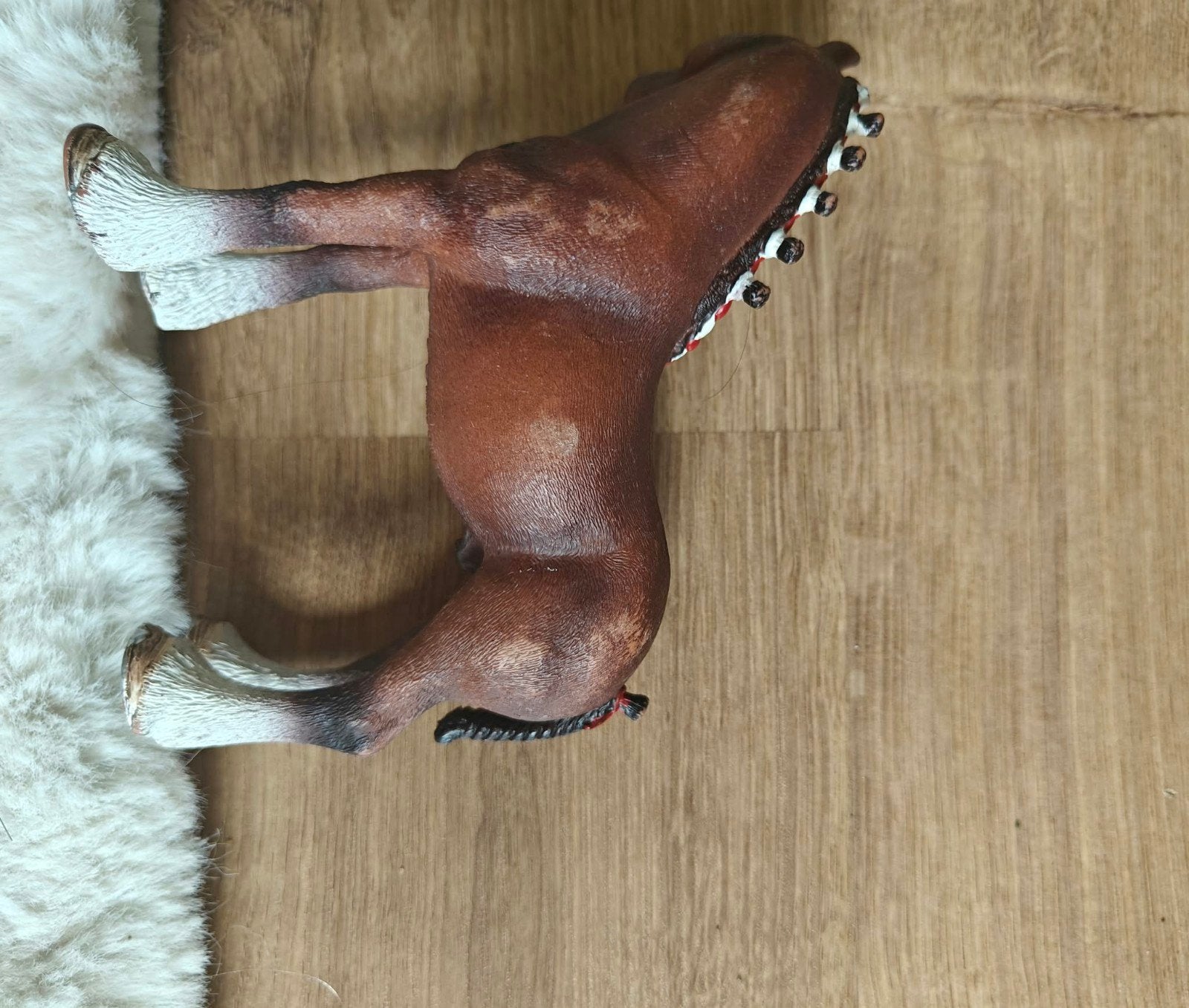 Schleich Clydesdale ruin - met beschadiging, Ophalen of Verzenden, Gebruikt