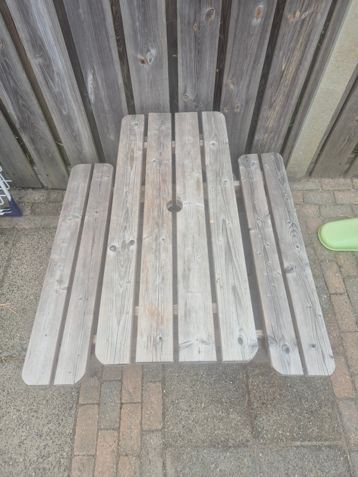 Kinder picknick tafel, Tuin en Terras, Picknicktafels, Ophalen, Rechthoekig, Hout
