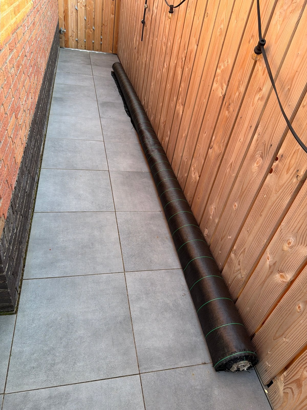 Worteldoek rol 520cm, Ophalen, Zo goed als nieuw, 15 m² of meer, Doek