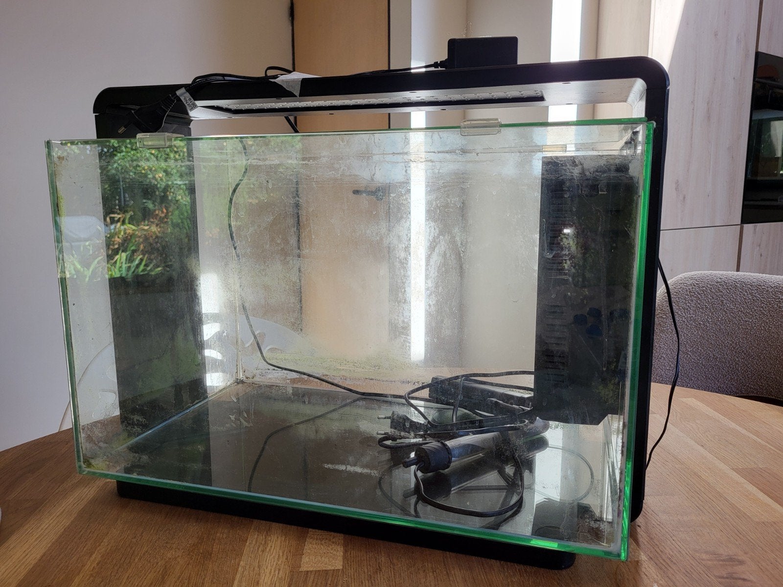 aquarium SuperFish Home 60, Ophalen, Gebruikt, Inclusief deksel, Leeg aquarium