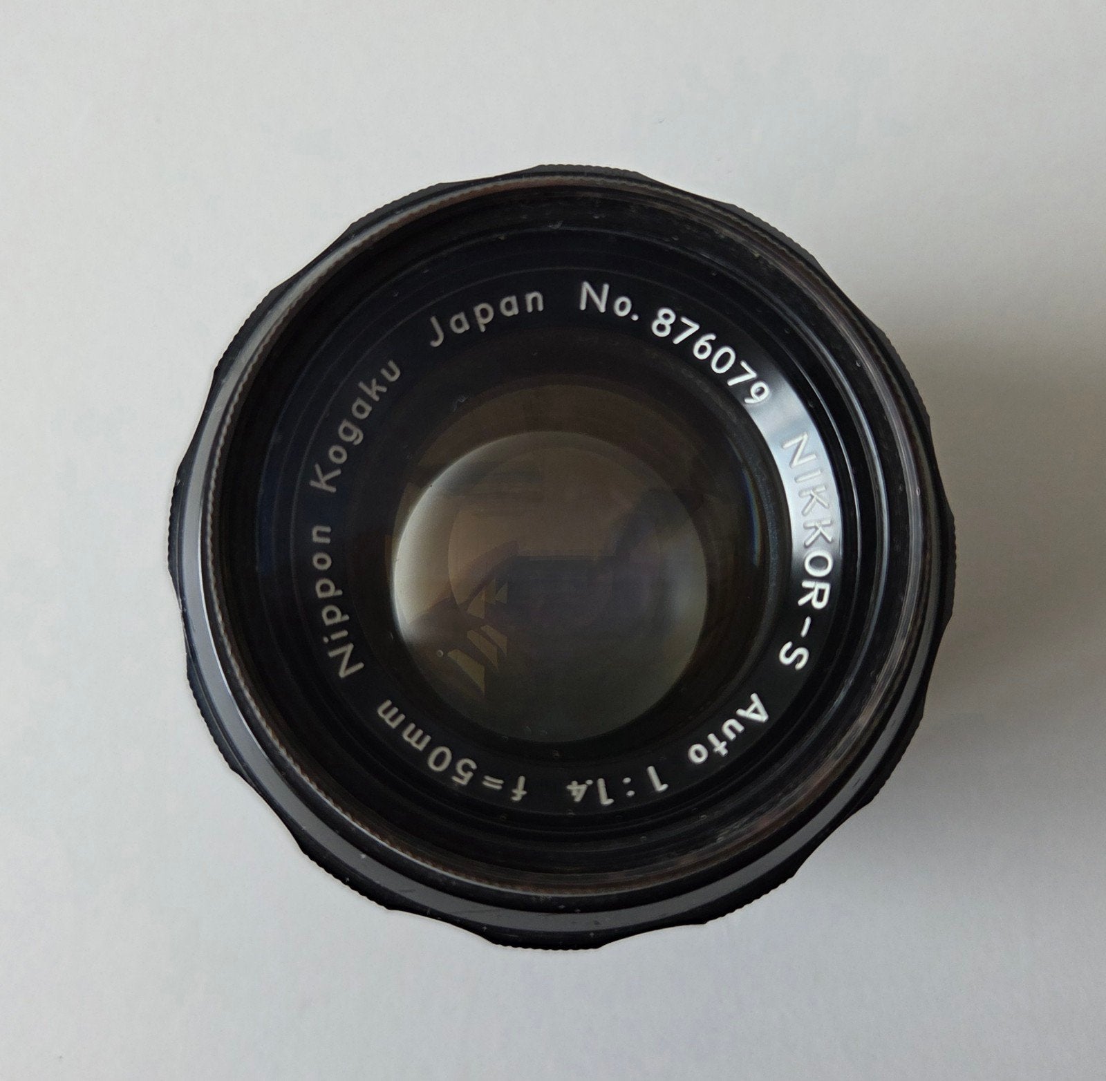 Nikon Nikkor-S Auto 50mm f/1.4 non-AI objectief, Audio, Tv en Foto, Gebruikt, Nikon, Ophalen of Verzenden, 50 mm