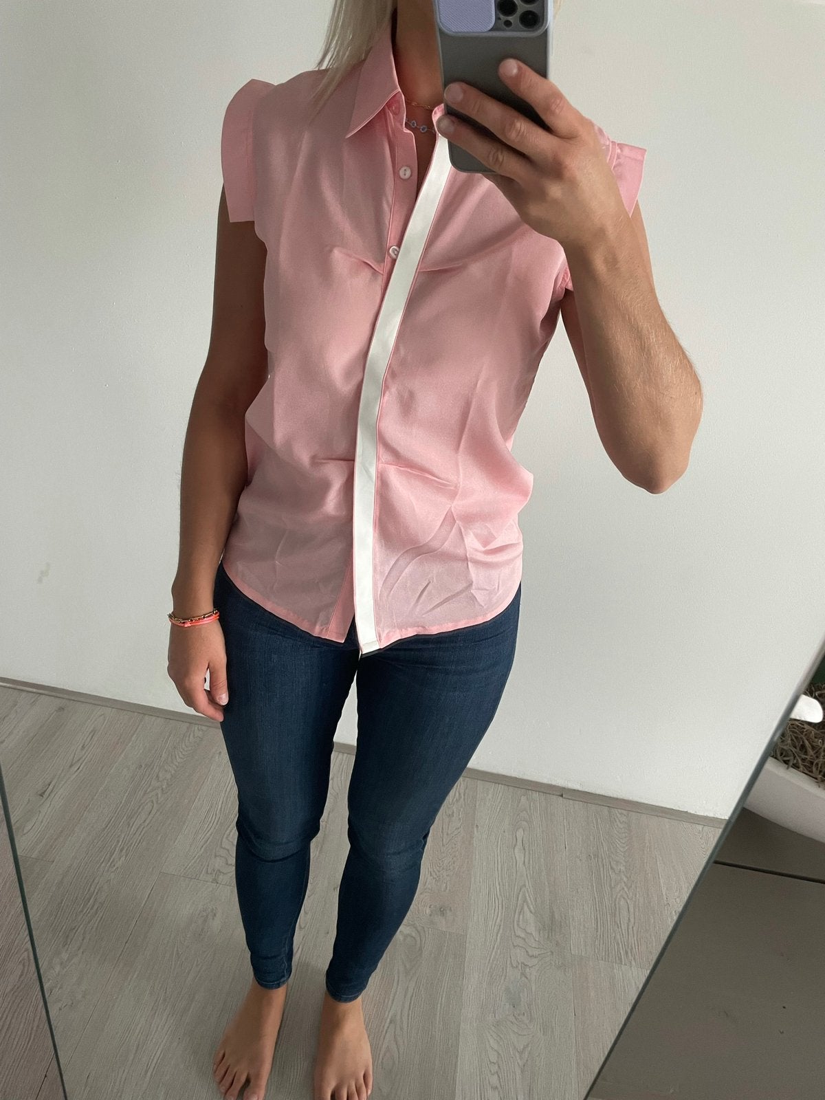 Silvian Heach top, Ophalen of Verzenden, Zo goed als nieuw, Korte mouw, Roze