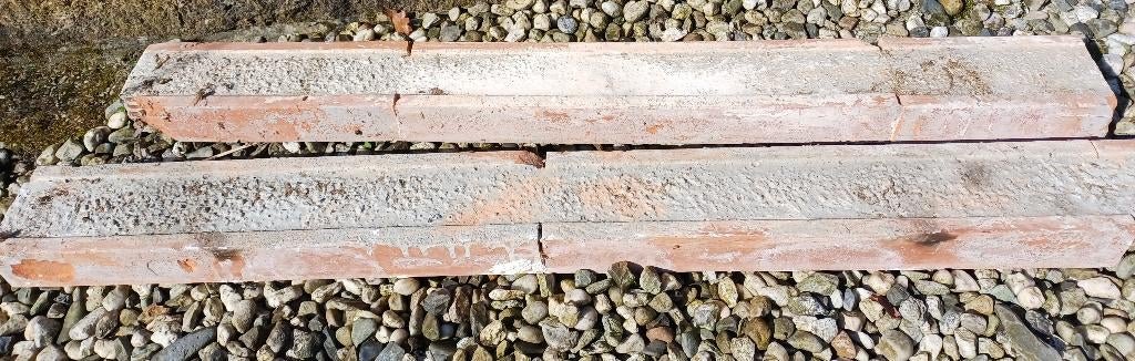 Stalton latei (baksteen), 2 stuks, 100x10x6 cm, Doe-het-zelf en Verbouw, Metselstenen, Ophalen, Gebruikt, Bakstenen