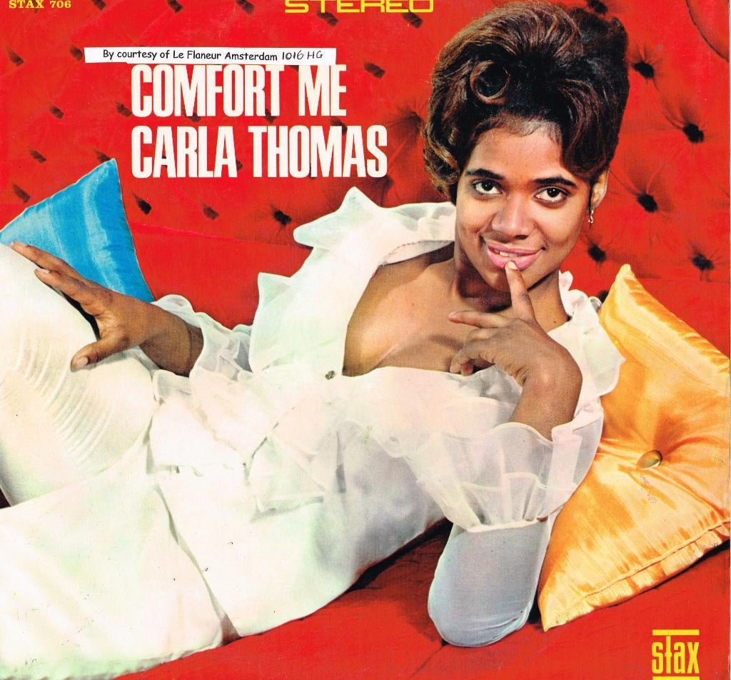 Carla Thomas:"Comfort Me" op Duits STAX 706 Stereo uit 1966, Ophalen of Verzenden, 1960 - 1969, 12 inch, Soul of Nu Soul