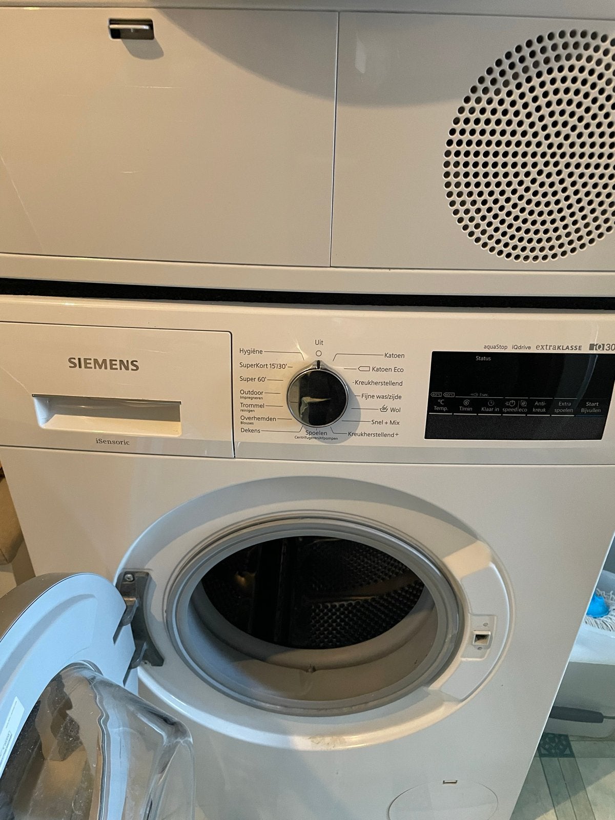 Siemens iQ300 WM14N292NL Wasmachine - Zo goed als nieuw, Witgoed en Apparatuur, Ophalen, 1200 tot 1600 toeren, 8 tot 10 kg, Zo goed als nieuw
