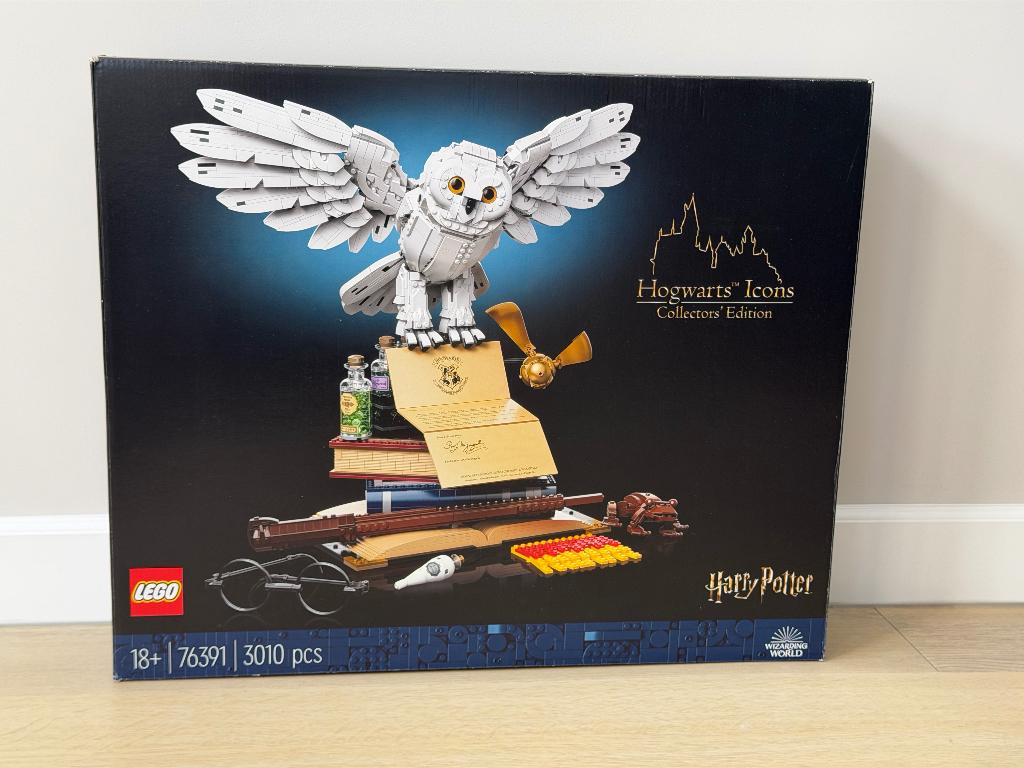 LEGO Harry Potter 76391 – Hogwarts Icons CE., Kinderen en Baby's, Speelgoed | Duplo en Lego, Zo goed als nieuw, Lego, Complete set