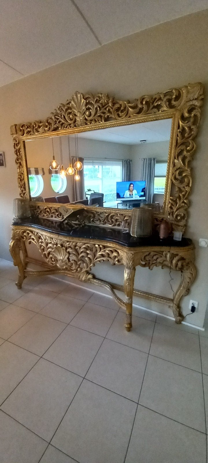 Barok wandconsole, Ophalen, Rechthoekig