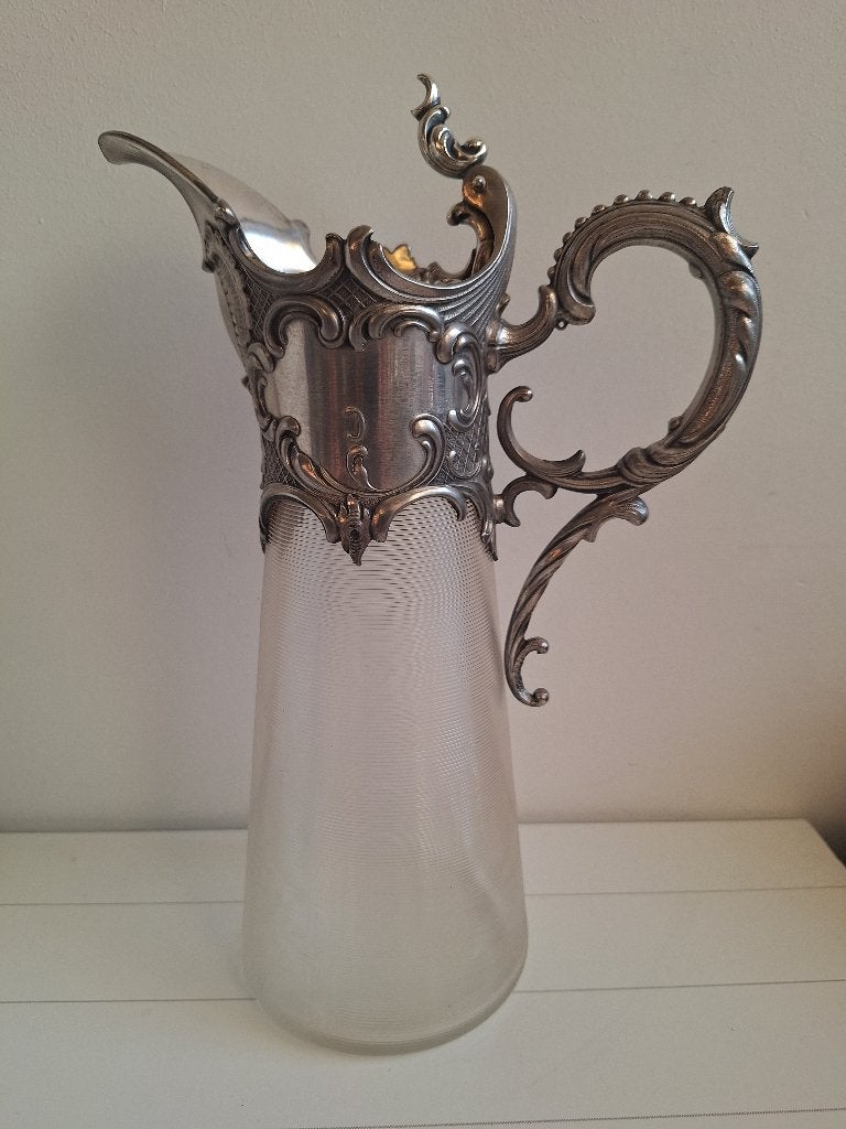 Grote antieke Art Nouveau Snavelkaraf WMF & Carl Deffner, Ophalen of Verzenden