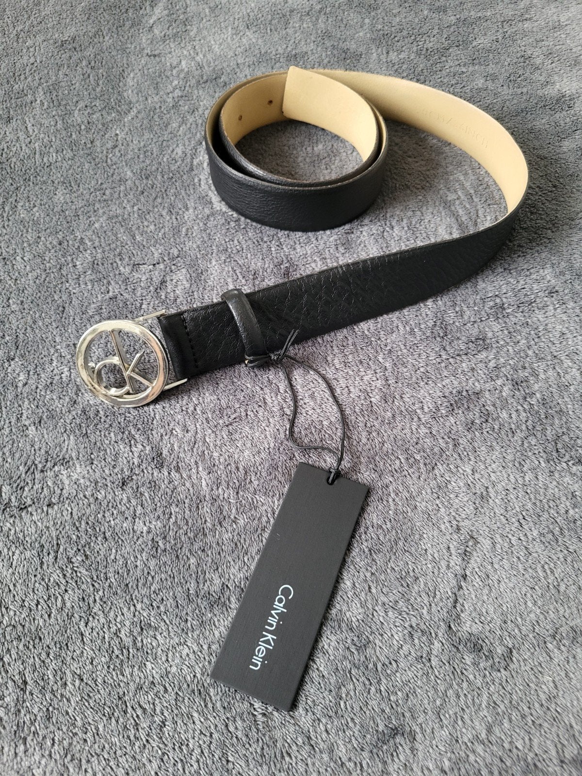 Calvin Klein leren riem nieuw, Kleding | Dames, 80 tot 90 cm, 3 tot 5 cm, Verzenden, Nieuw