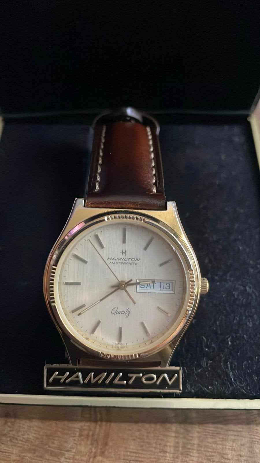 Hamilton  masterpiece, Ophalen of Verzenden, Staal, Overige merken, 1960 of later