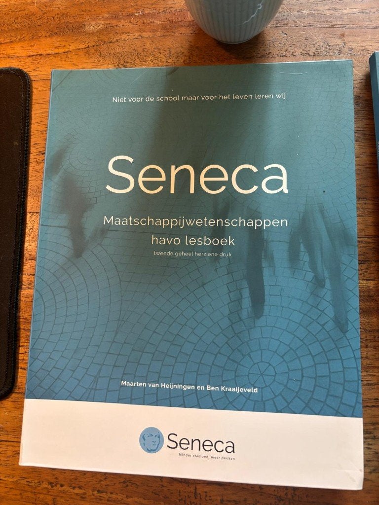 Seneca Maatschappijwetenschappen havo lesboek, Boeken, Maarten van Heijningen en Ben Kraaijeveld, Ophalen of Verzenden, Maatschappijleer