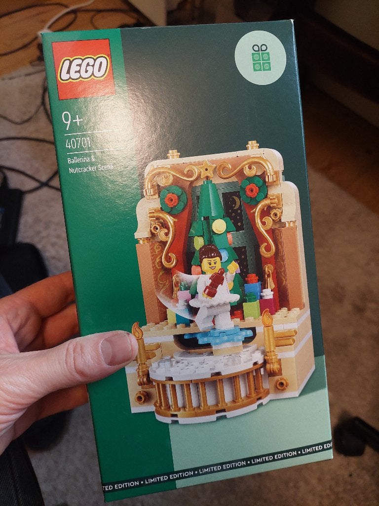 Lego 40701 Ballerina & Nutcracker scene, Ophalen, Compleet, Overige thema's, Lego