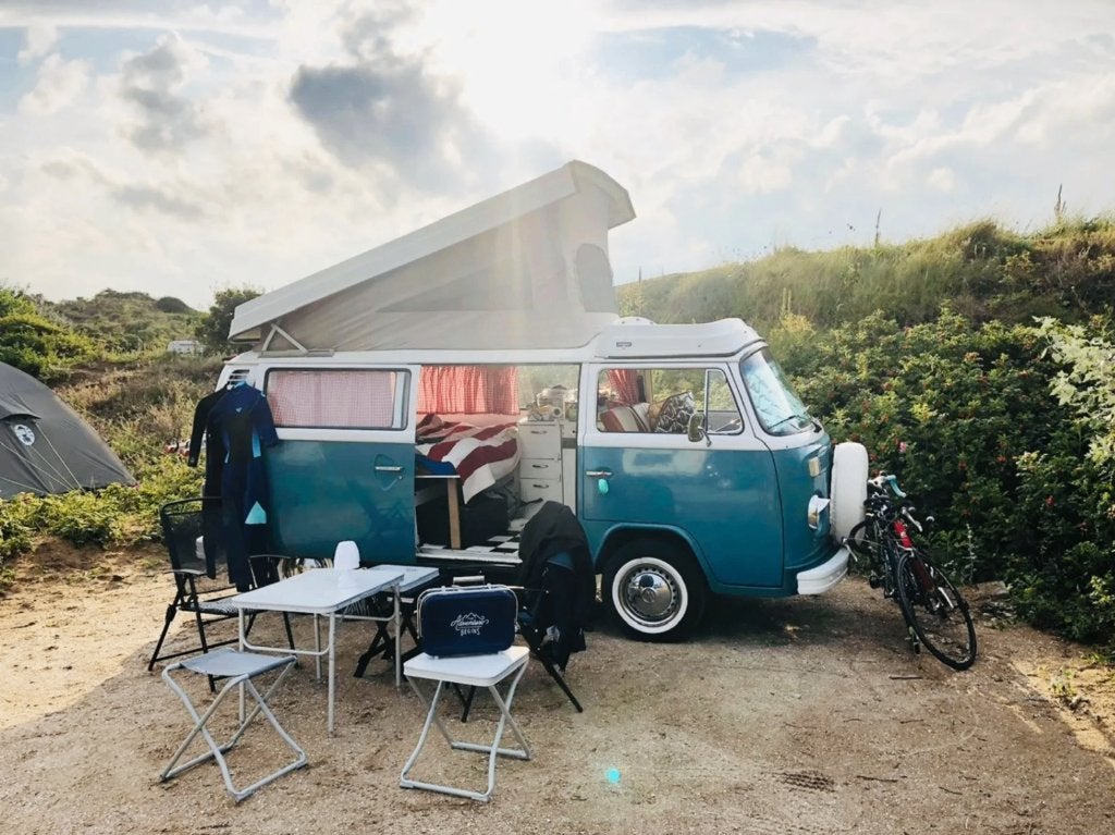 Volkswagen T2B Camper Oldtimer – Gereviseerde motor