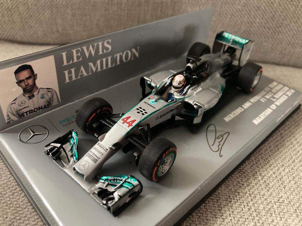✅ Lewis Hamilton 1:43 Winner Malaysian GP 2014 Mercedes F1, Ophalen of Verzenden, Nieuw, Formule 1