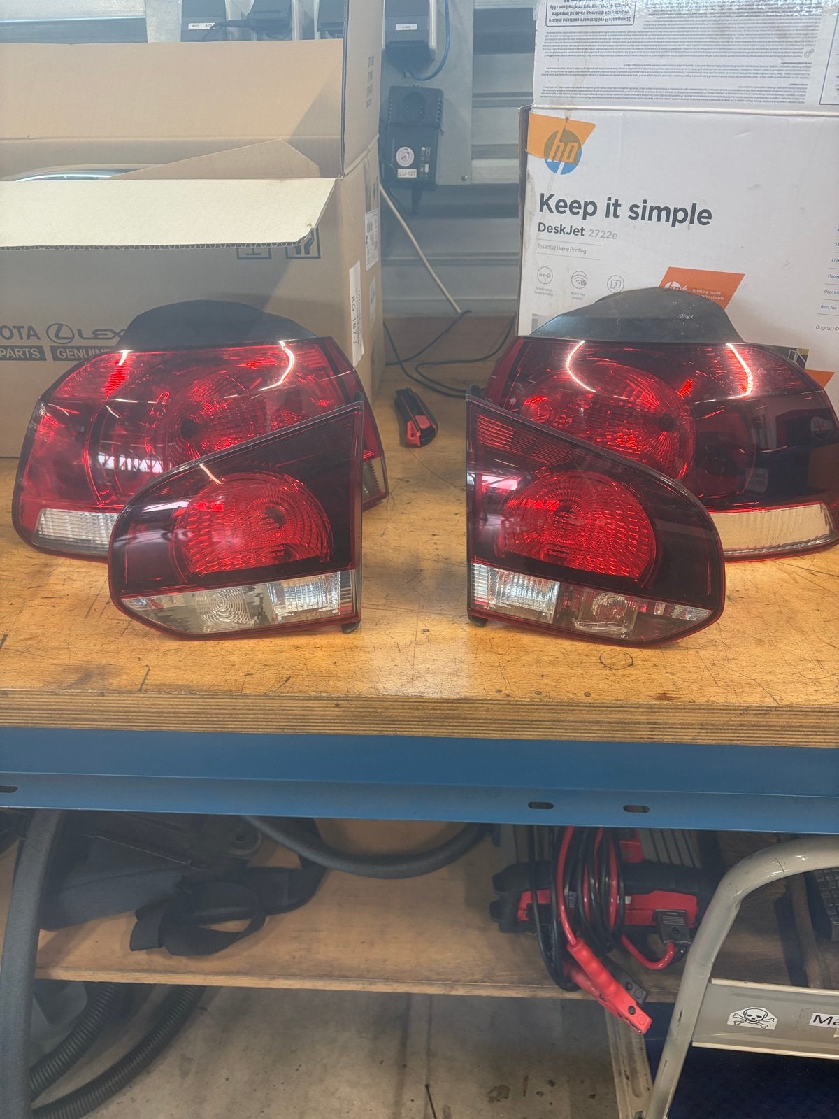 Achterlichten Golf 6 - Set, Ophalen, Gebruikt, Volkswagen