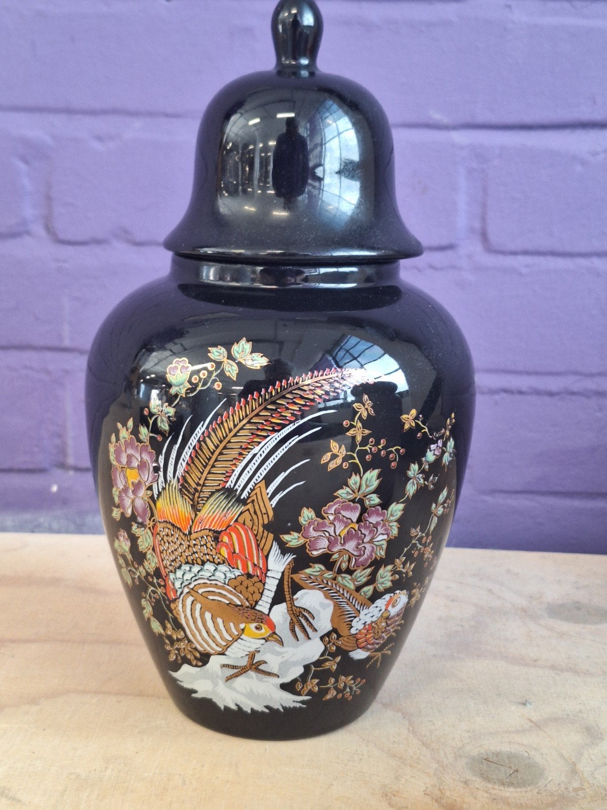 Japanse Porseleinen Vaas / Gember Pot - Woondecoratie, Ophalen