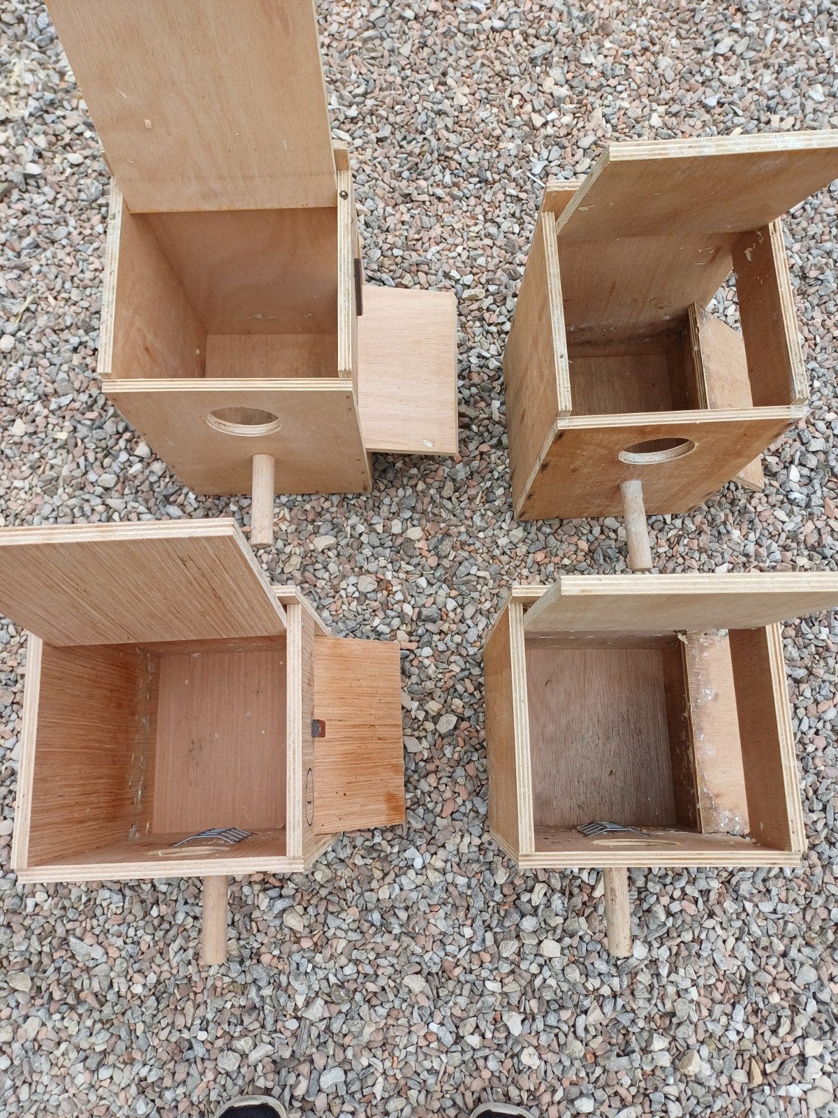 broedblokken, Ophalen, Kooi-accessoires