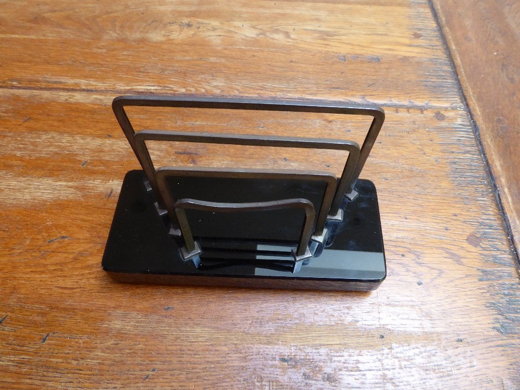 Art deco marmeren brievenhouder, Ophalen of Verzenden