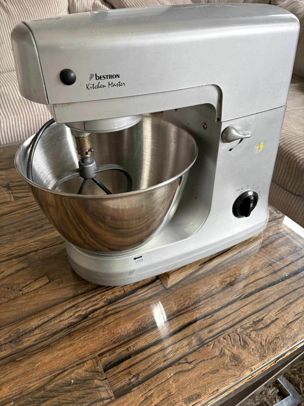 Bestron Kitchen Master Keukenmachine - Gebruikt, 2 tot 3 liter, Ophalen of Verzenden, Gebruikt, 3 snelheden of meer