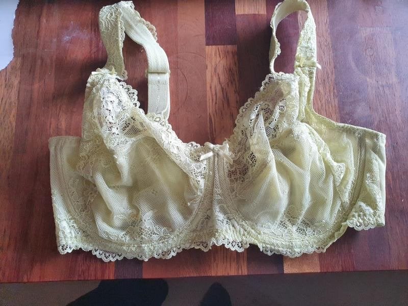 Nieuw! mooie gele kanten bh van Lingadore maat E80!, Kleding | Dames, Lingadore, Verzenden, Geel, BH