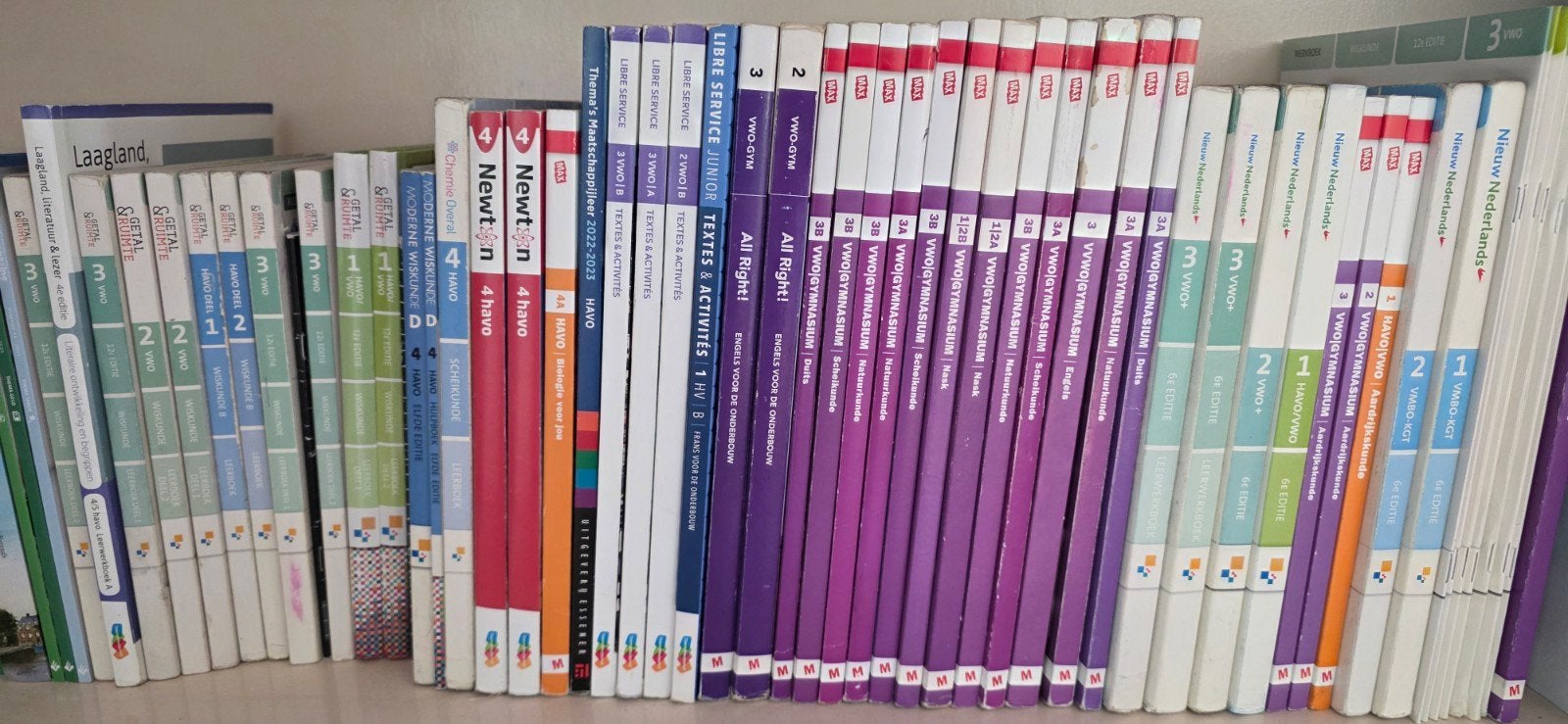 Havo/VWO/GYMNASIUM boeken, jaar 3 en 4, Ophalen, HAVO