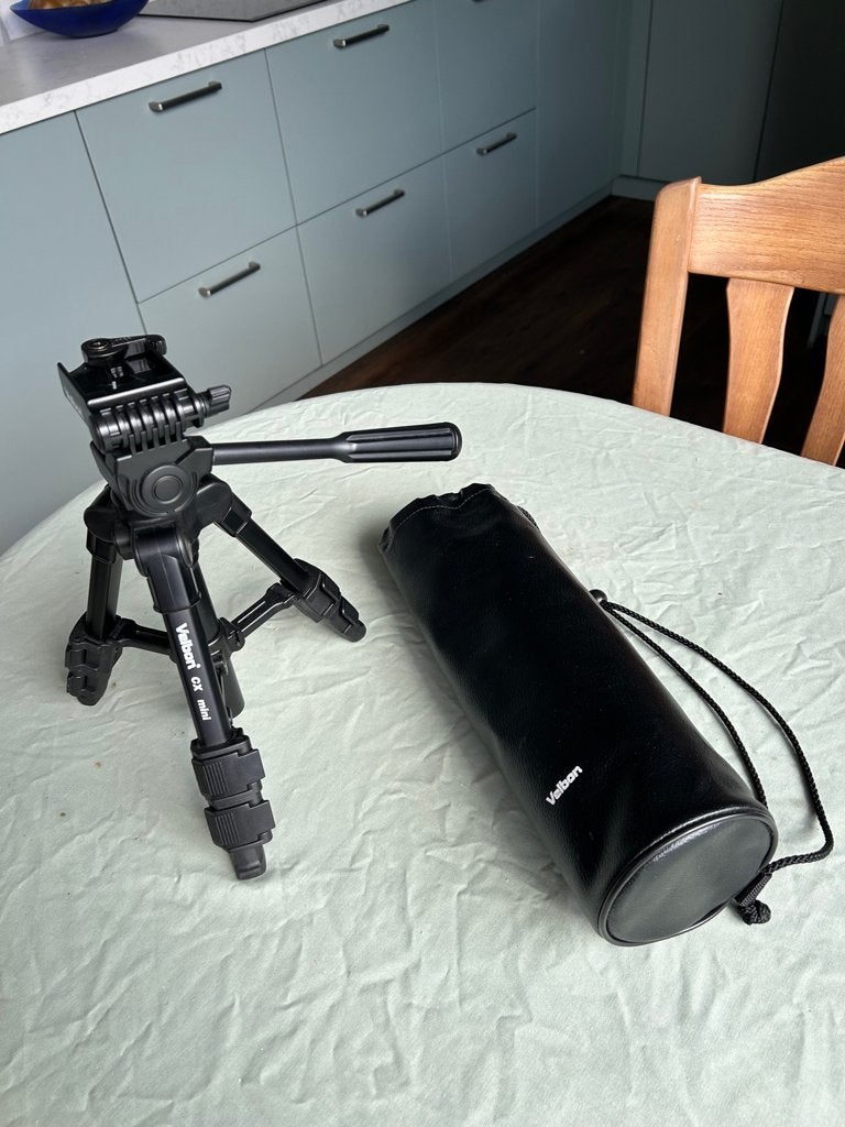 statief voor fototoestel, Ophalen, Snelkoppelingsplaat, 125 cm of minder, Velbon