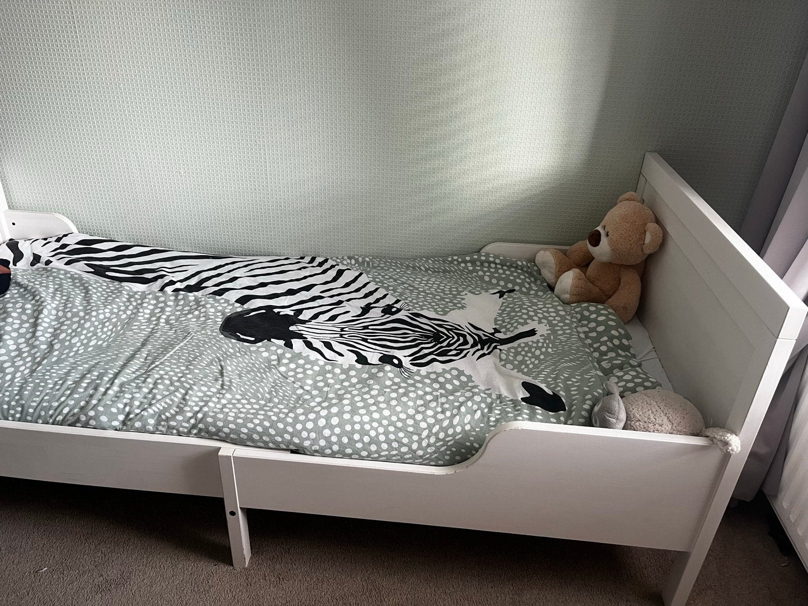 IKEA SMÅSTAD peuterbed wit -, Ophalen, Gebruikt, Eenpersoons, Wit