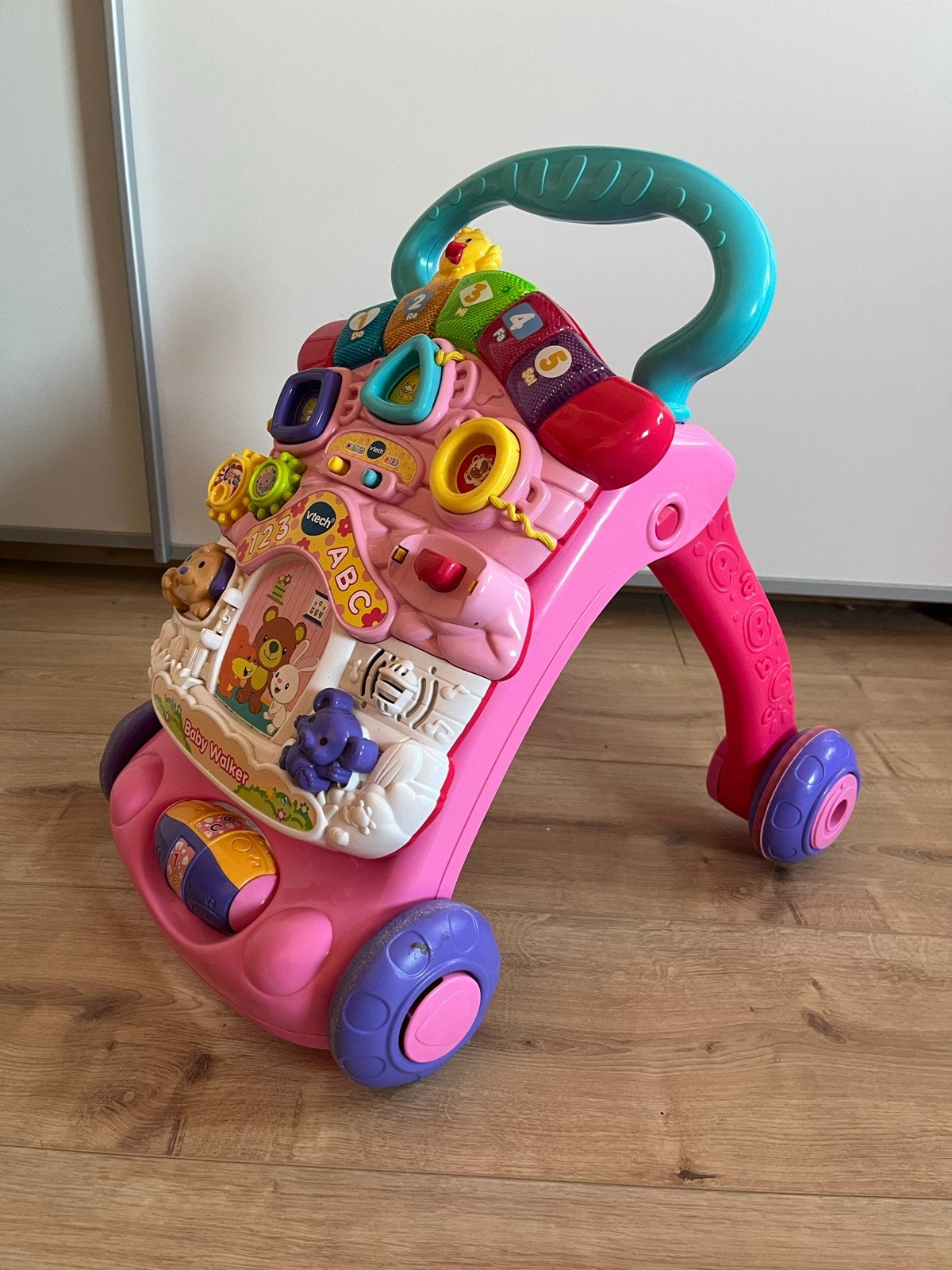 VTech Baby Walker Roze - Loopwagen, Kinderen en Baby's, Ophalen, Gebruikt, 6 maanden tot 2 jaar
