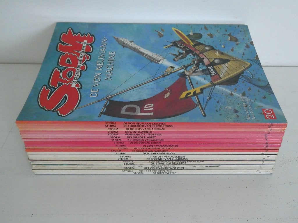 Storm ~ Complete serie 1 t/m 20 [Kist A8], Boeken, Complete serie of reeks, Ophalen of Verzenden, Gelezen, Don Lawrence