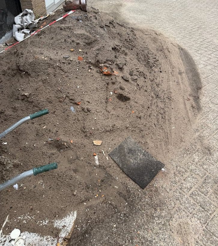 2,5kuub zand gratis af te halen, Ophalen, Ophoogzand