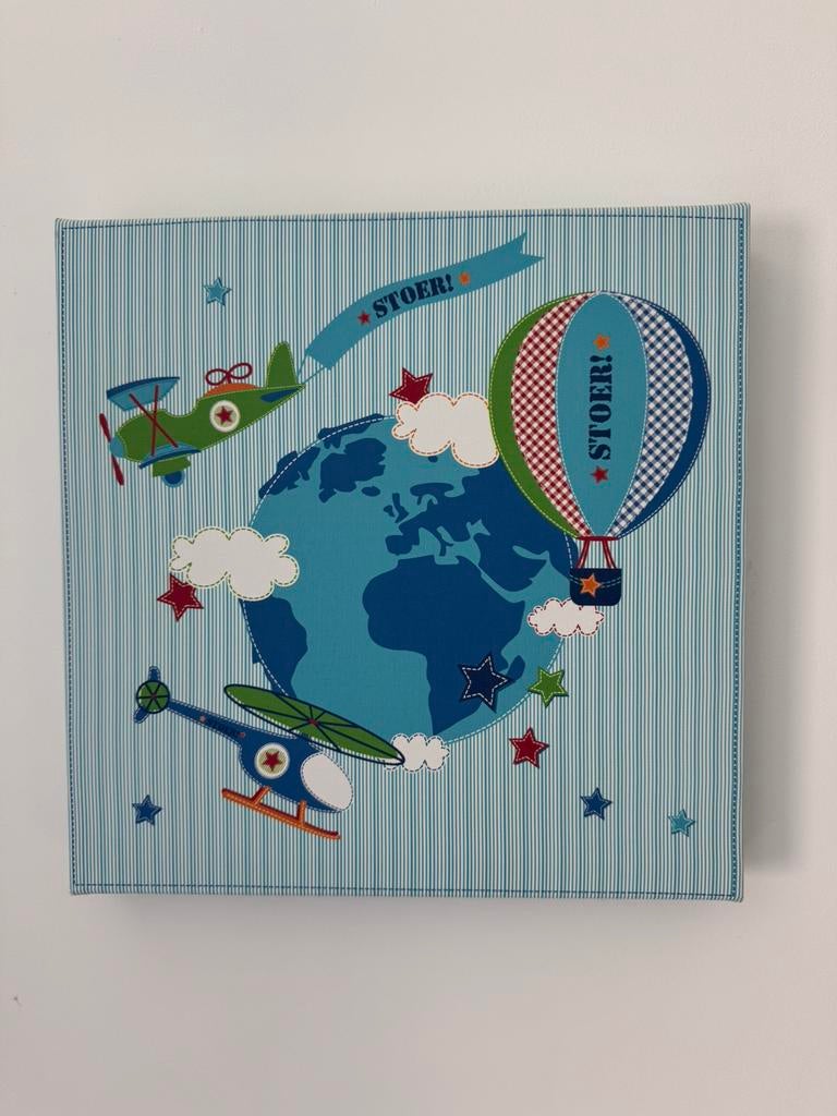 Leuk schilderij voor jongens, Ophalen of Verzenden, Zo goed als nieuw, Wanddecoratie