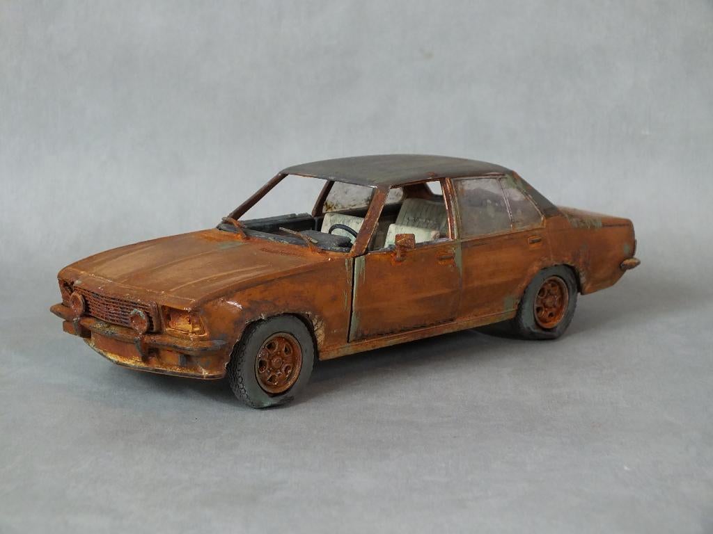 Opel Commodore B GS/E 1972 schuurvondst 1:24, Ophalen of Verzenden, Gebruikt, Overige merken