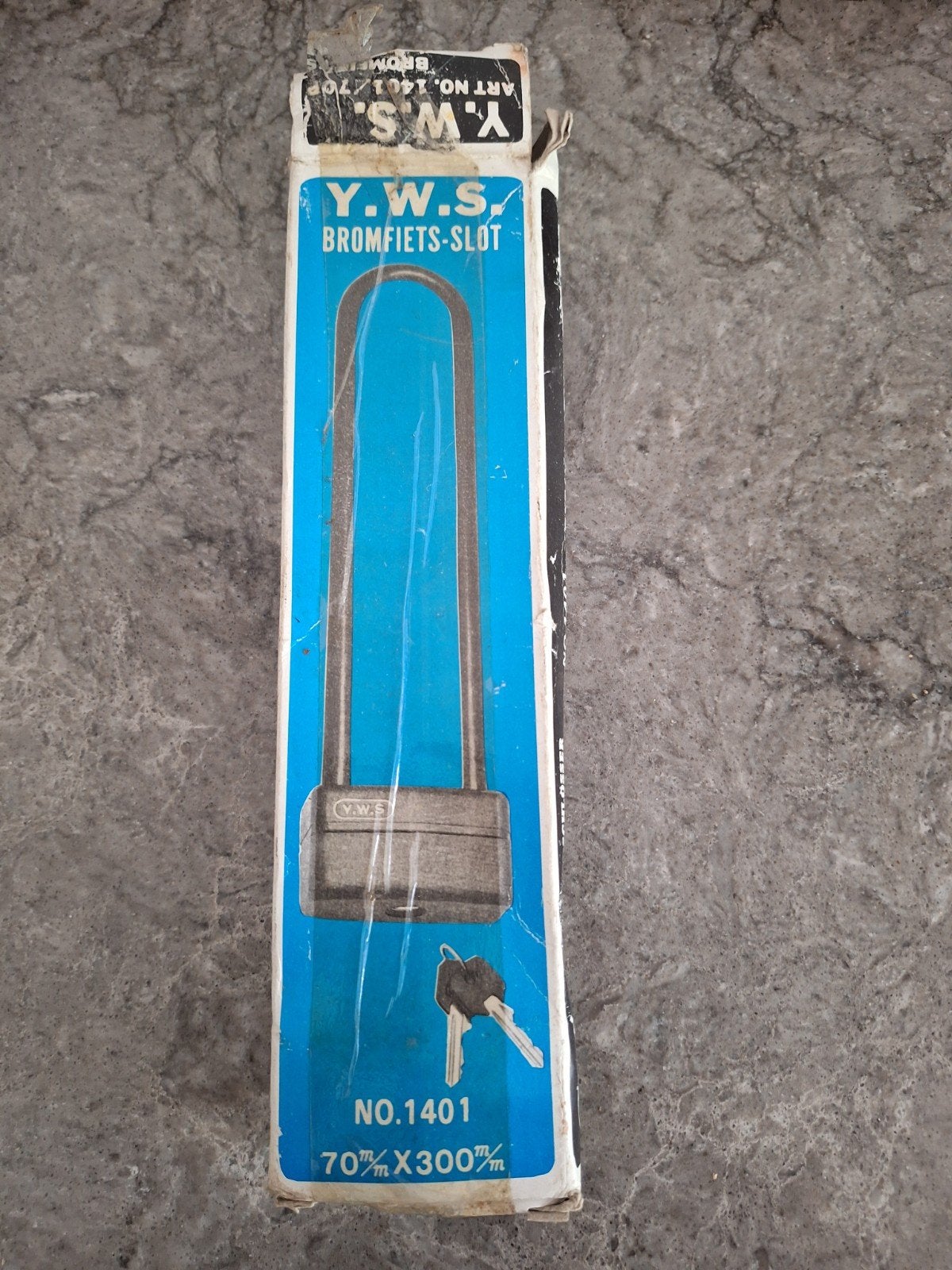 Y.W.S. Bromfiets Slot - Nieuw in doos, nooit gebruikt, Ophalen of Verzenden, Nieuw, Slot, Y.W.S.