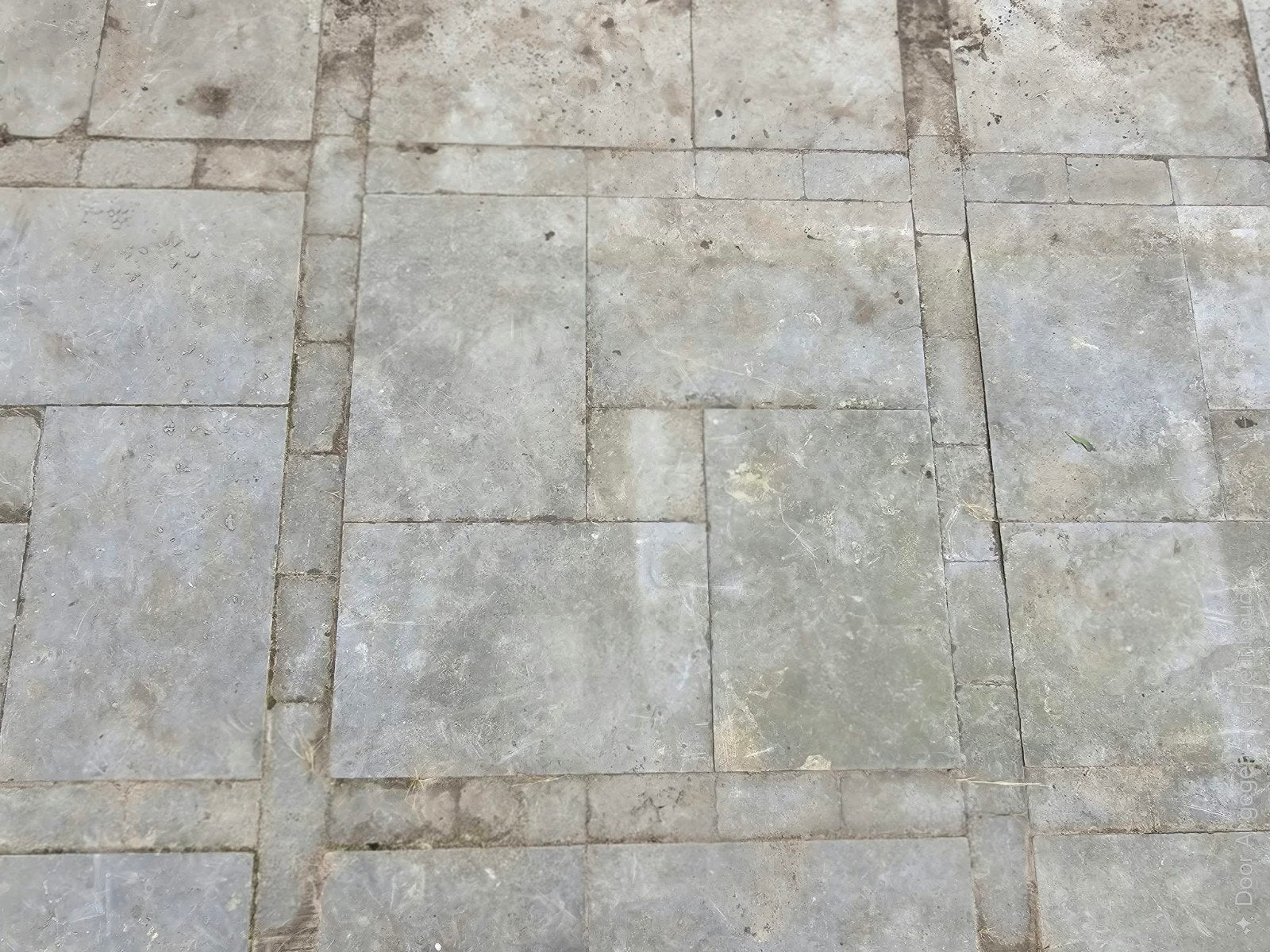 Tuintegels - hardsteen/natuursteen - Gratis afhalen, Tuin en Terras, Ophalen, Gebruikt, Terrastegels, Natuursteen