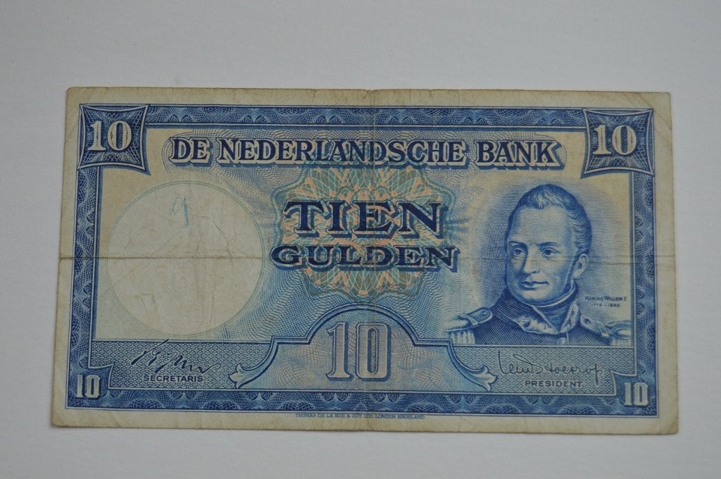 10 gulden Willem 1 met molen., Ophalen, 10 gulden