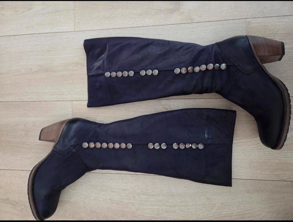 Otö laarzen - Maat 39, Kleding | Dames, Schoenen, Hoge laarzen, Blauw, Nieuw, Ophalen of Verzenden