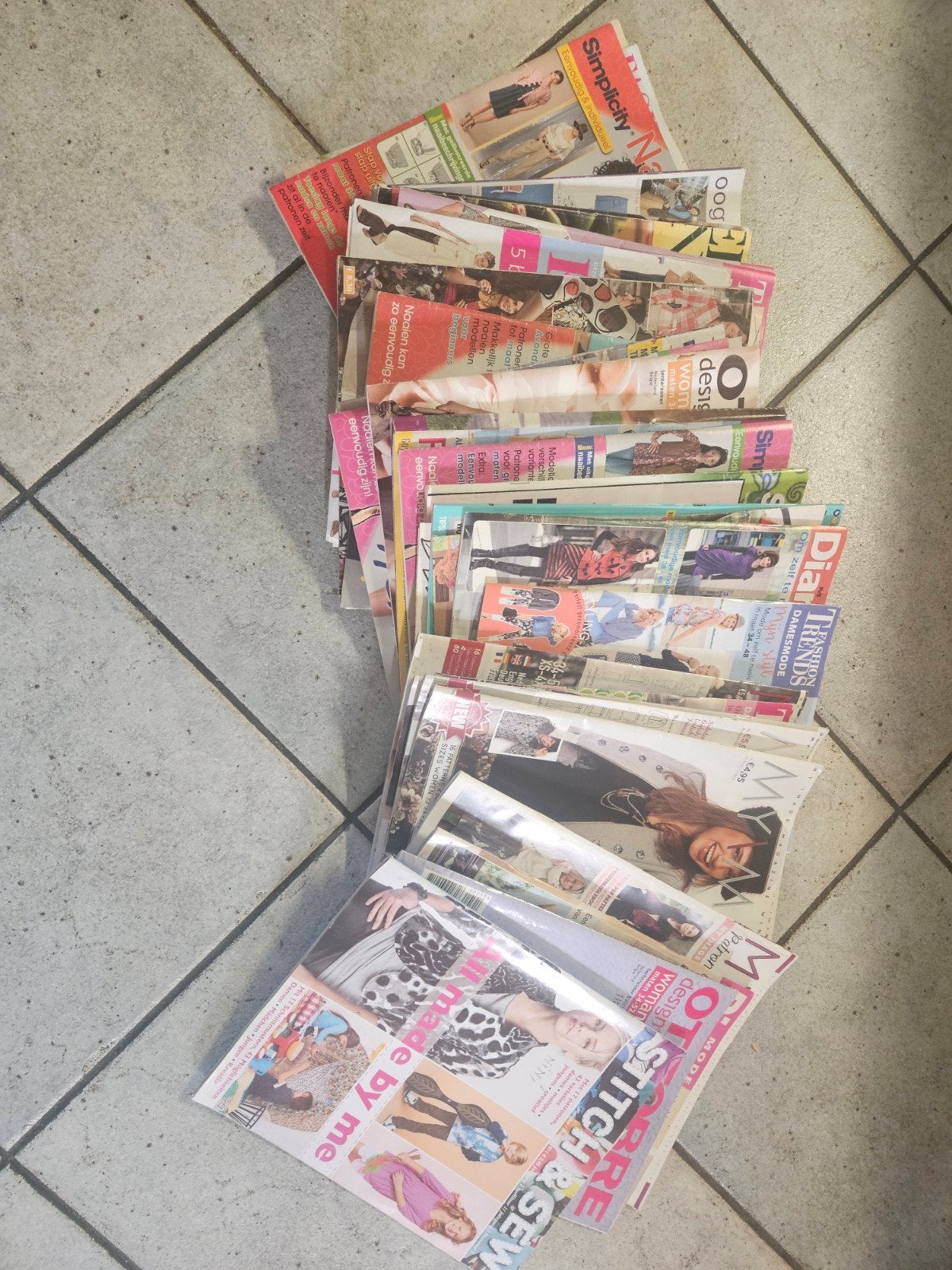 Vintage Naaiboeken - Diverse Merken, Hobby en Vrije tijd, Kledingpatronen, Overige merken, Vrouw, Ophalen of Verzenden, Overige typen