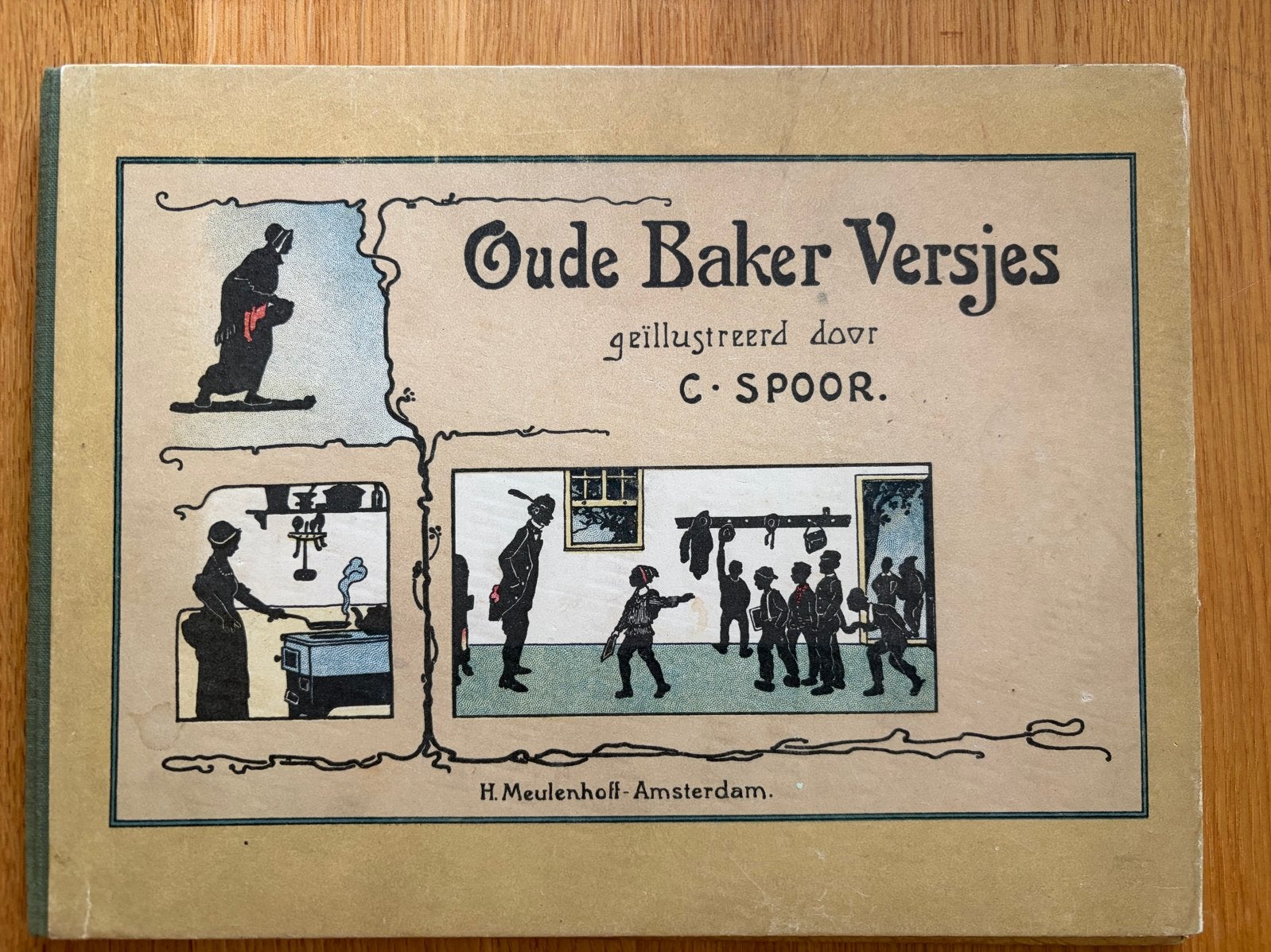 Oude Baker Versjes - Geïllustreerd door C. Spoor, Ophalen of Verzenden