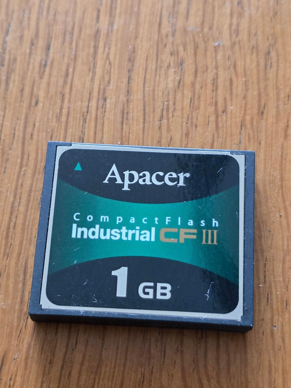Apacer CompactFlash Industrial CF III 1 GB Geheugenkaart, Gebruikt, Apacer, Minder dan 2 GB, Ophalen of Verzenden