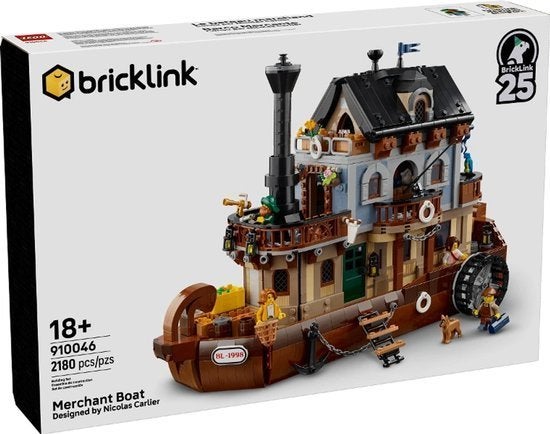 Lego Bricklink 910046 Merchant Boat nieuw sealed, Nieuw, Ophalen of Verzenden, Complete set, Compleet