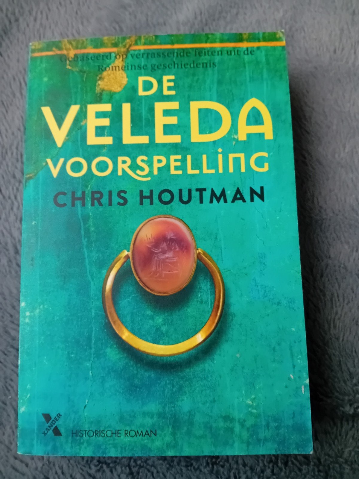 De Veleda Voorspelling - Chris Houtman (Historische Roman), Ophalen of Verzenden, Gelezen, Chris Houtman