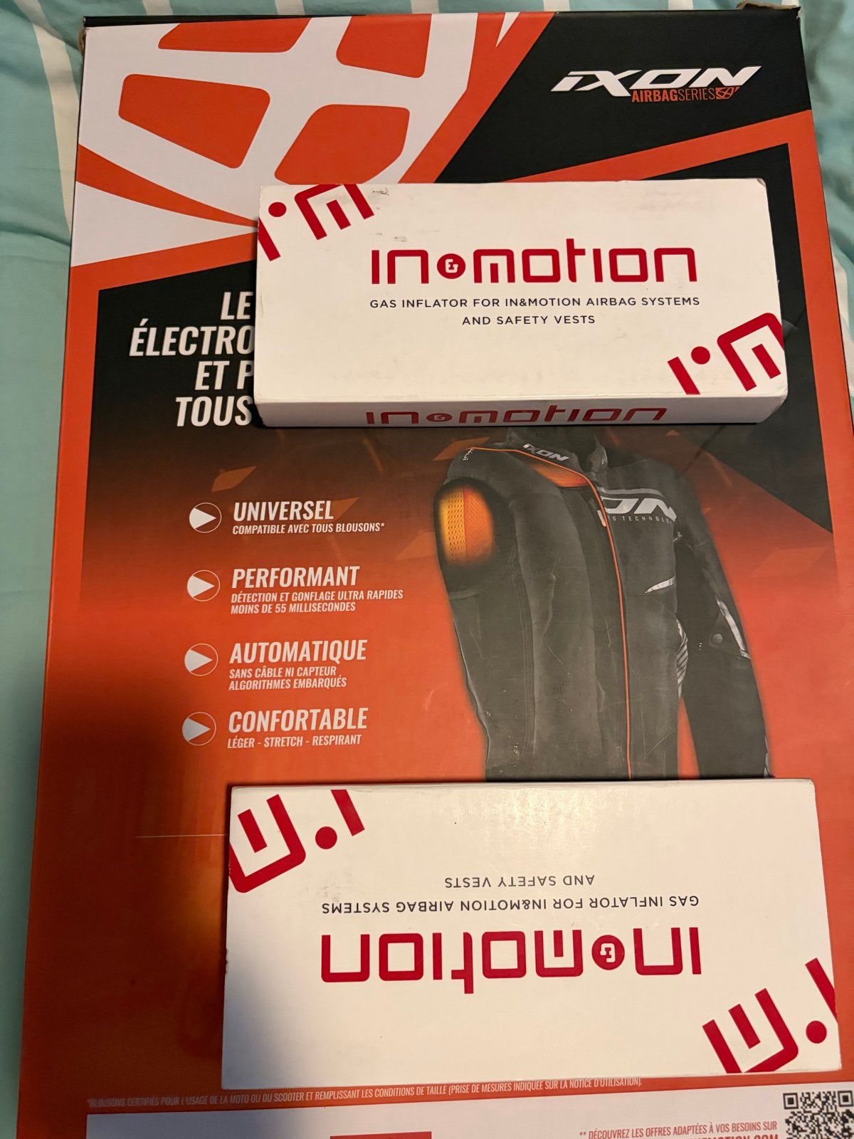 Inmotion airbag vest met 2 ladingen en toebehoren, Ophalen of Verzenden, Nieuw met kaartje, Overige typen