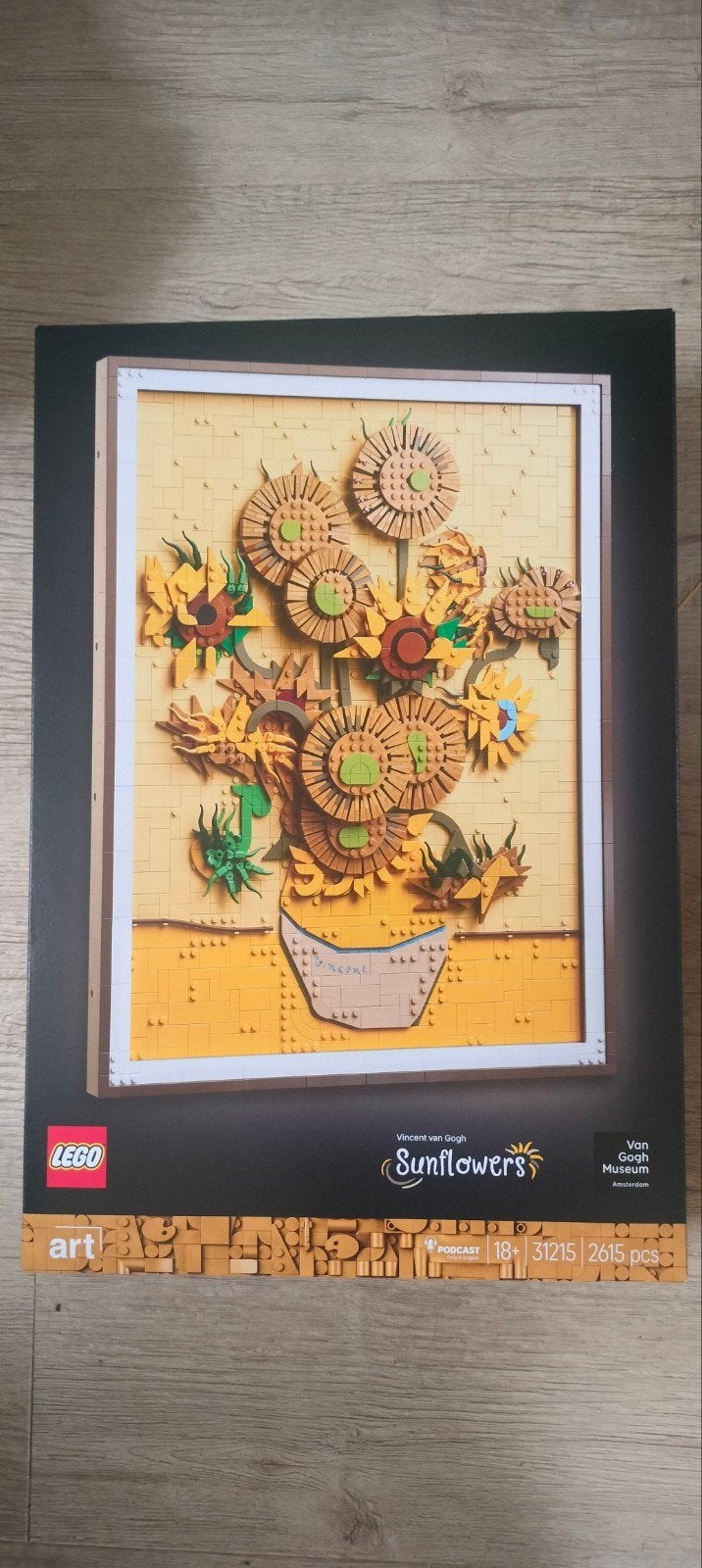 Lego Art Vincent van Gogh - De Zonnebloemen (31215), Ophalen of Verzenden, Zo goed als nieuw