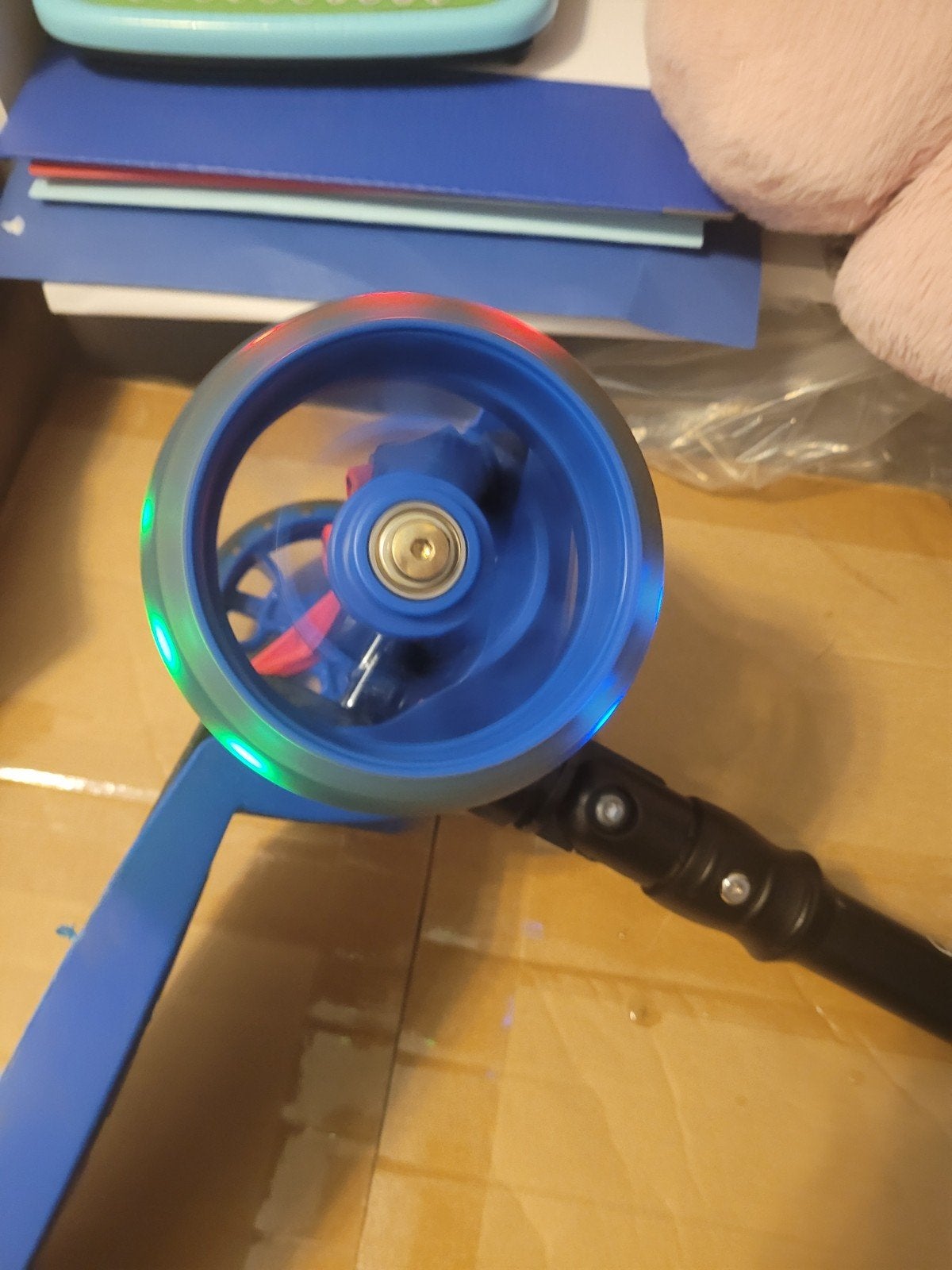 Stevige driewielige step met lichtgevende wielen, Ophalen of Verzenden