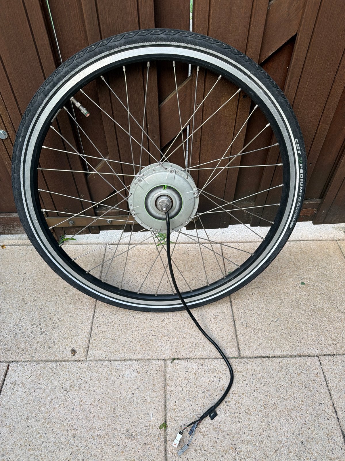 Sparta elektrisch fietswiel met motor en band, Sparta, Gebruikt, Aluminium, Ophalen
