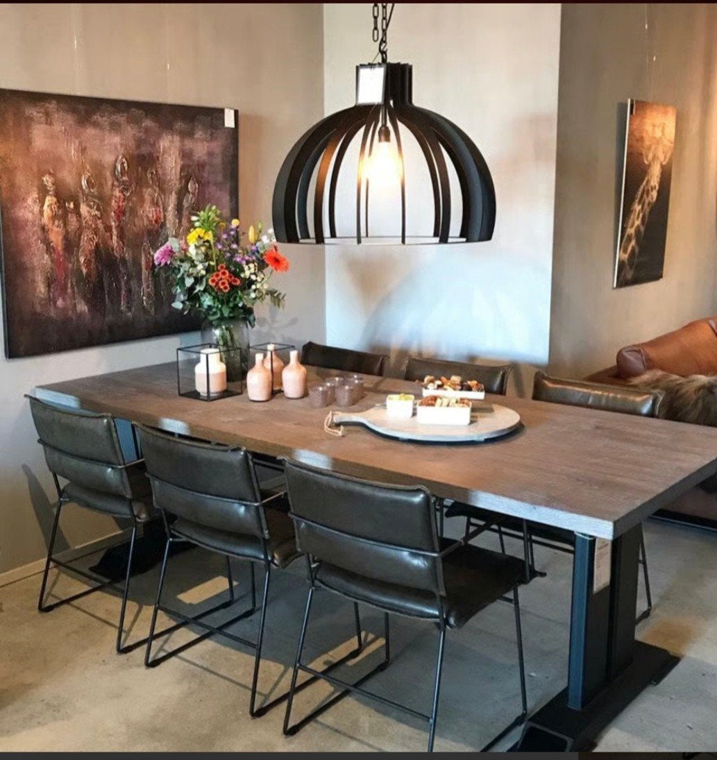 1 x Ztahl Catania Hanglamp 70cm - Modern Design, Ophalen, Modern, Industrieel, E27 (groot), Zo goed als nieuw