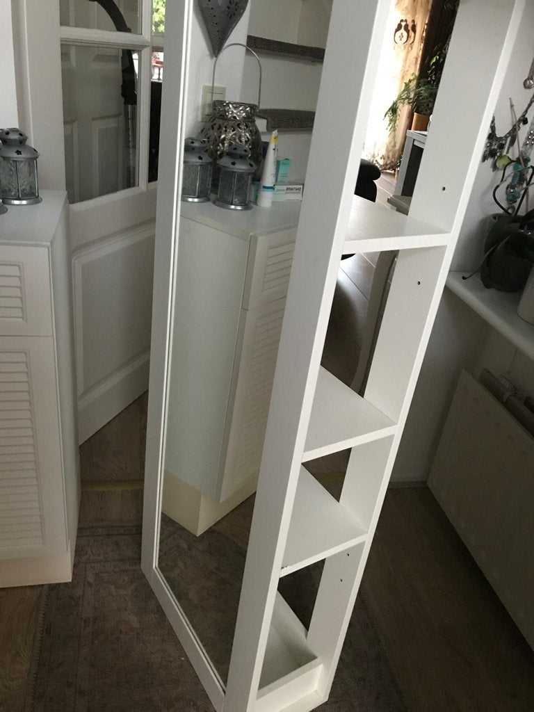 Kast van Ikea met spiegel van 1kant, Ophalen, Zo goed als nieuw