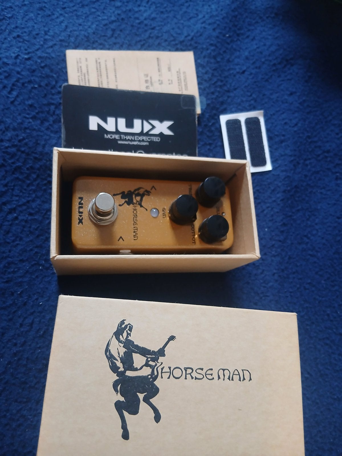 NUX Horseman Klon style overdrive like new in box, Ophalen of Verzenden, Zo goed als nieuw