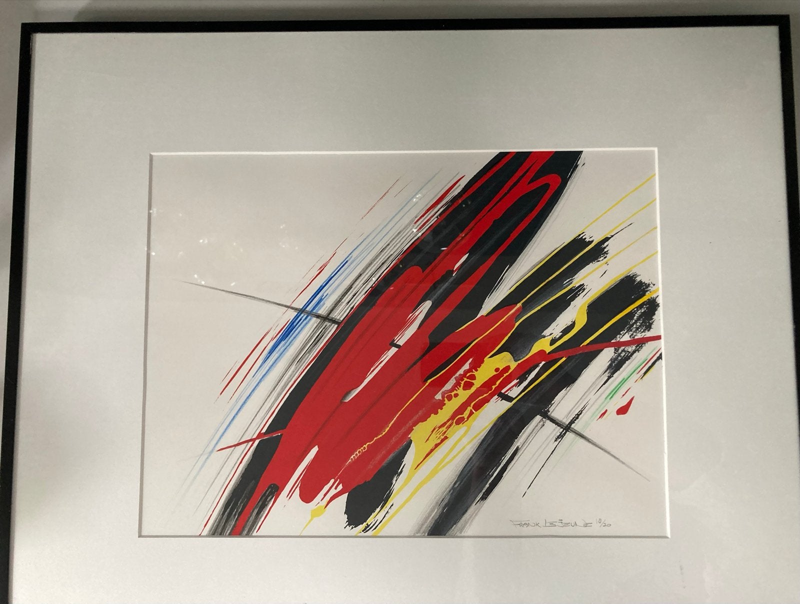 Originele zeefdruk Frank Lejeune - gesigneerd & genummerd, Antiek en Kunst, Kunst | Litho's en Zeefdrukken, Gelimiteerde oplage