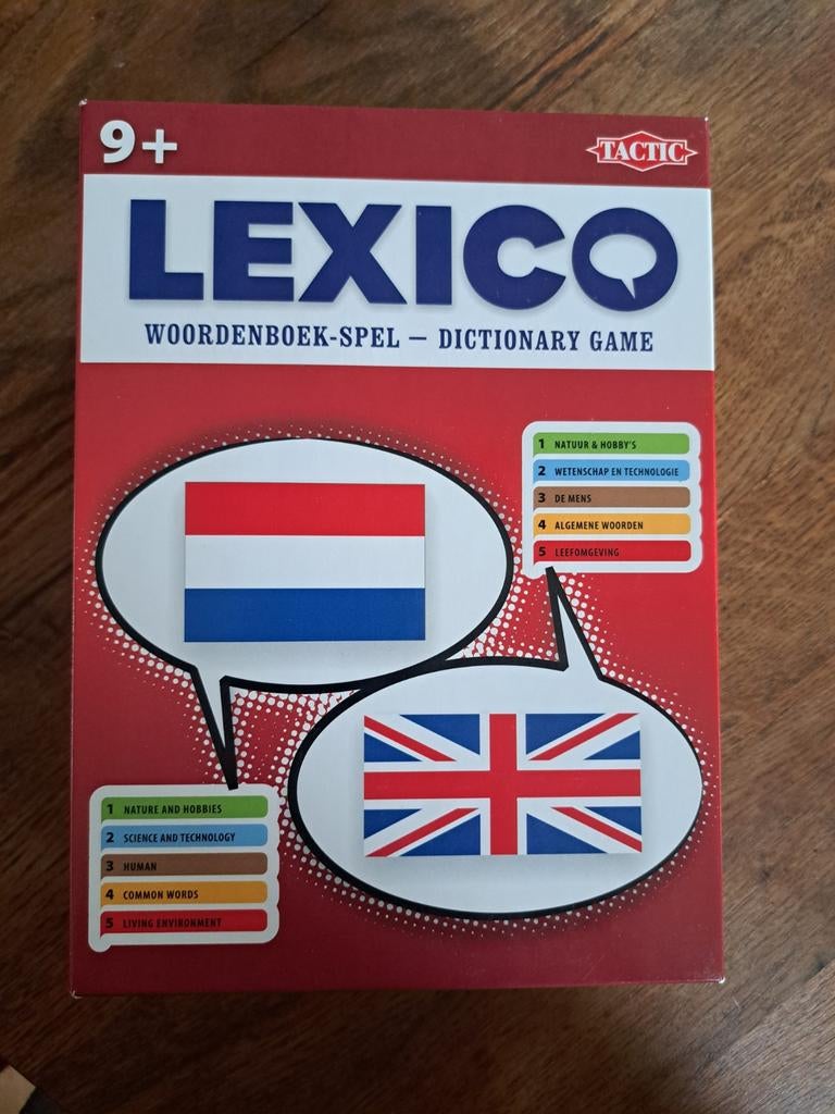 Lexico Woordenboek-spel - Nieuwstaat, Ophalen of Verzenden, Minder dan 500 stukjes, Nieuw, Overige typen
